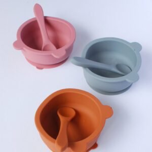 Bear Suction Bowl + Spoon