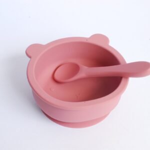 Bear Suction Bowl + Spoon