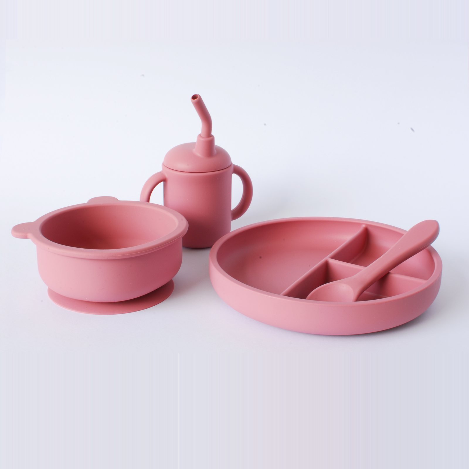 Pink Little Eater Feeding Set
