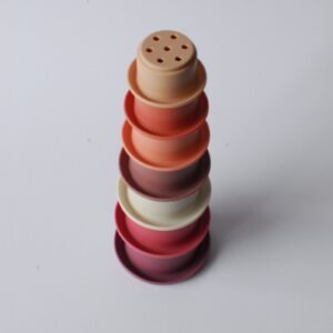 Stack + Play Silicone Cups