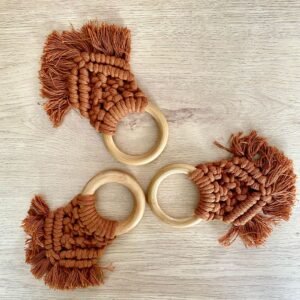 Handmade Macramé Teether