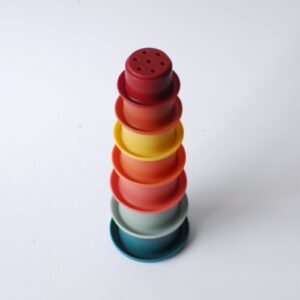 Stack + Play Silicone Cups