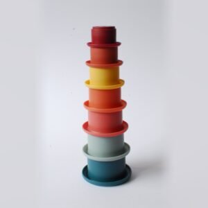 Stack + Play Silicone Cups